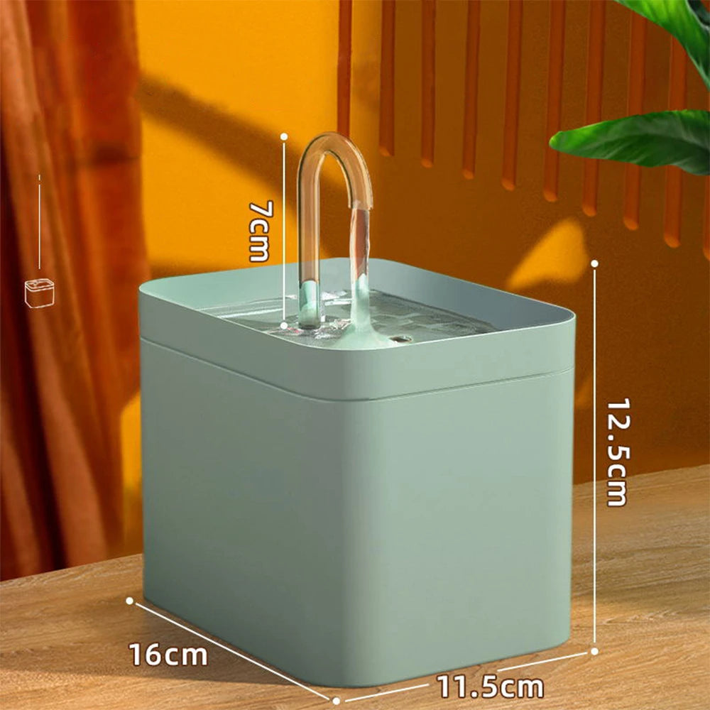 Ultra-Quiet Cat Water Fountain Filter Smart Automatic Pet Dog Water Dispenser