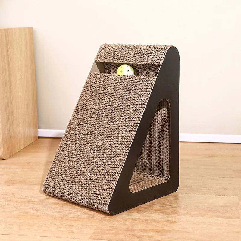 Cat Scratch Cardboard with Rotating Ball Wear-resistant