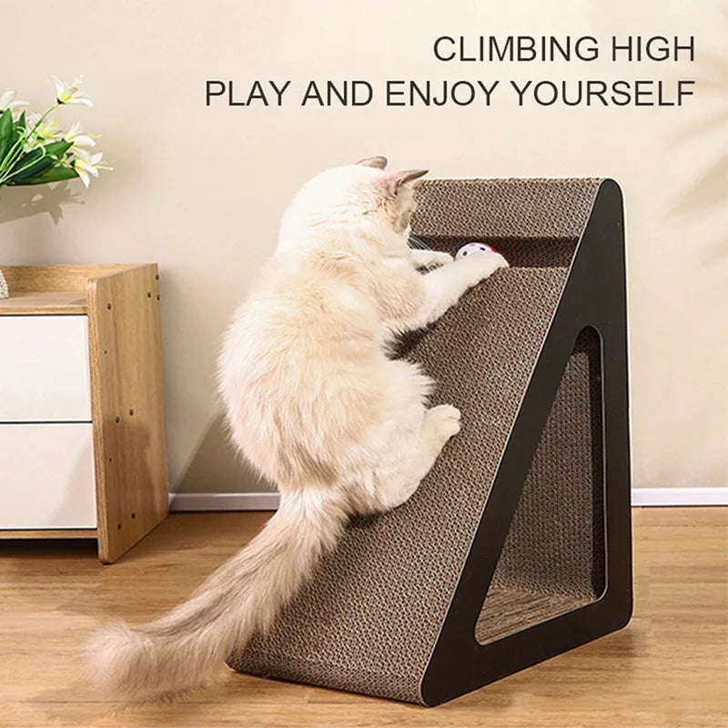 Cat Scratch Cardboard with Rotating Ball Wear-resistant