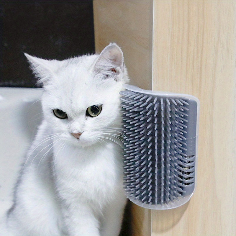 Massage Pet Cat Brush Corner Scrape Hair Removal B