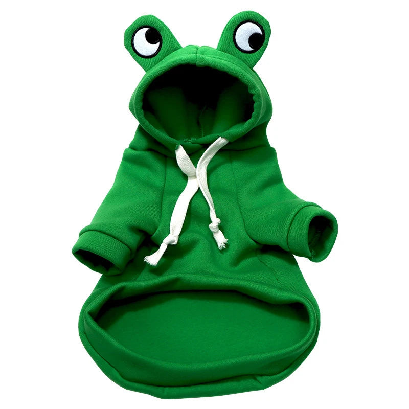 Froggie Dog Sweater Coat