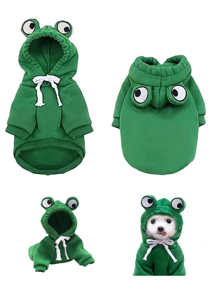 Froggie Dog Sweater Coat